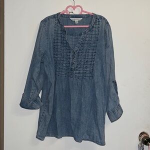 Tantrums Blue Tunic Top